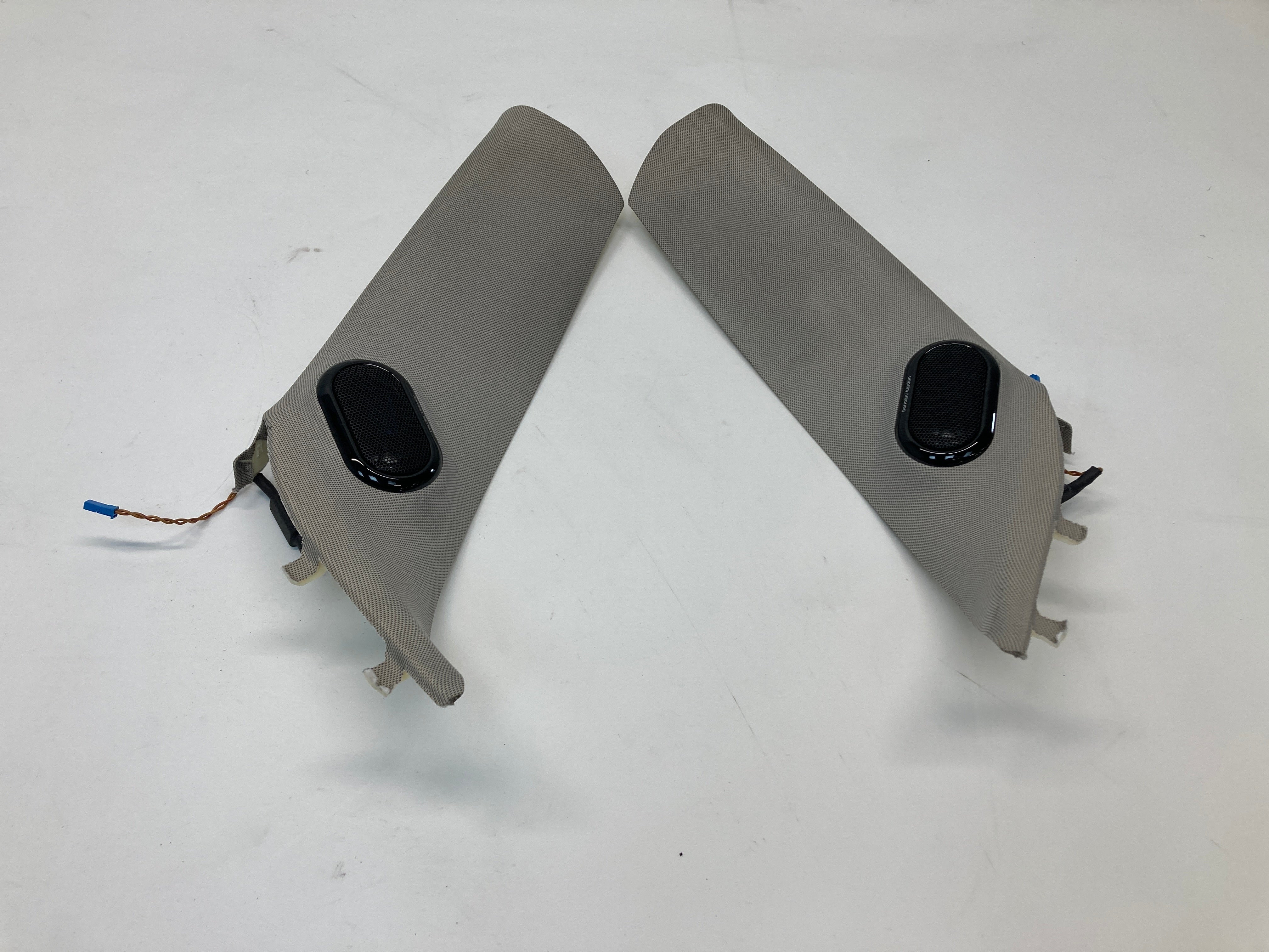 Mini Cooper, Mini Cooper 5 Door Front Interior A Pillar Cover Pair HiFi Grey F55 51437408005