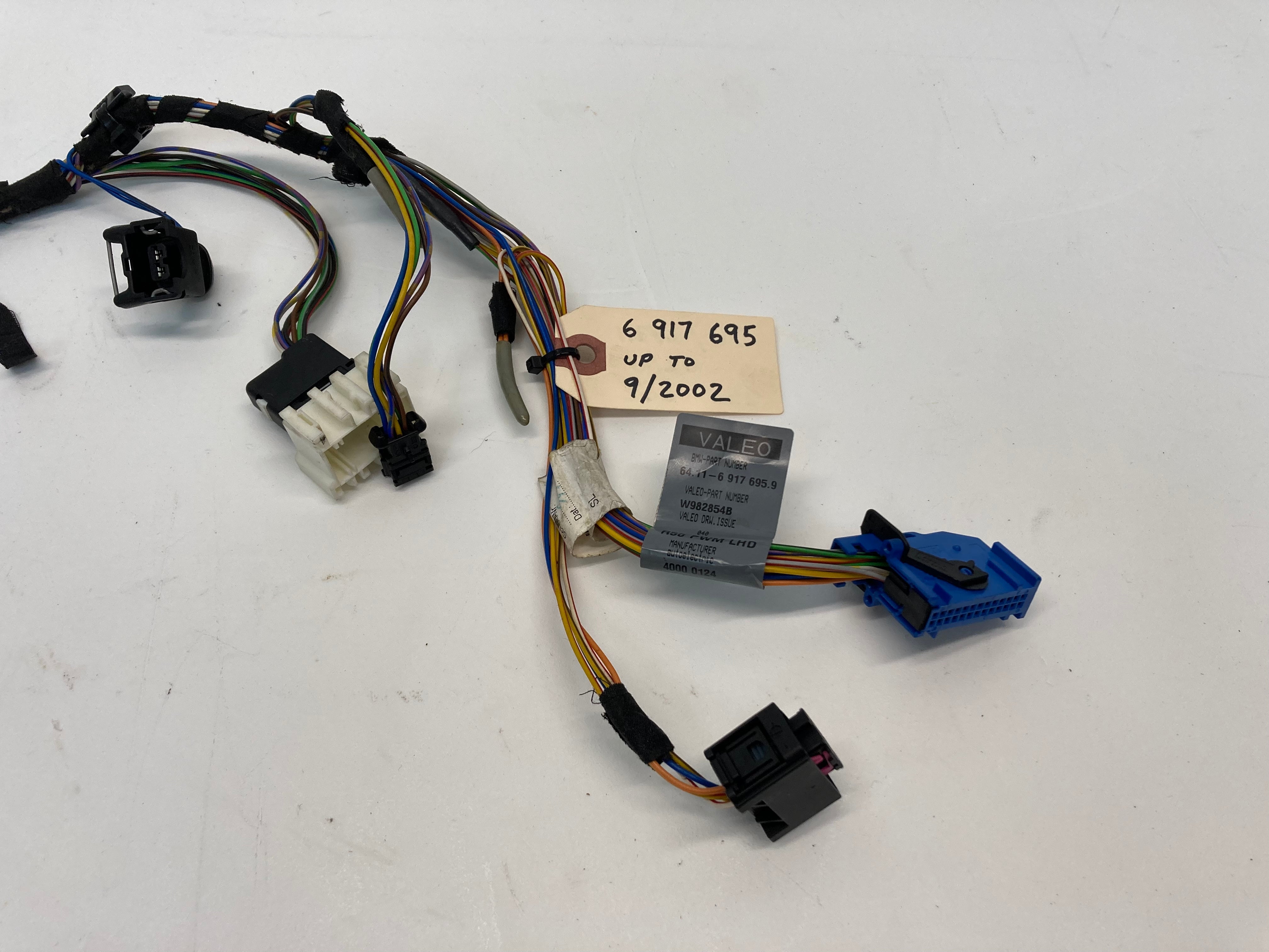 Siemens, Mini Cooper AC Heater Wiring Set 64116917695 02-03 R50 R53