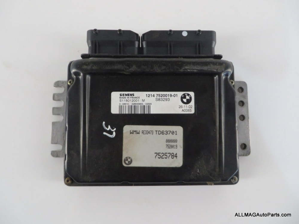 Mini Cooper, Mini Cooper Basic Control Unit DME 12147520019 02-08 R50 R52 R53